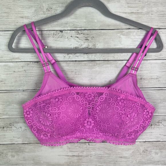 Aerie Lace Overlay Wireless Bra Size 36D - Picture 1 of 6
